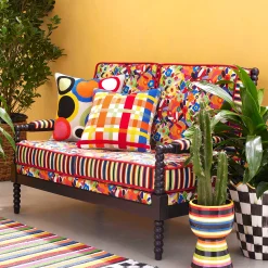Avant Garden Outdoor Striped Rug - 5' X 8'