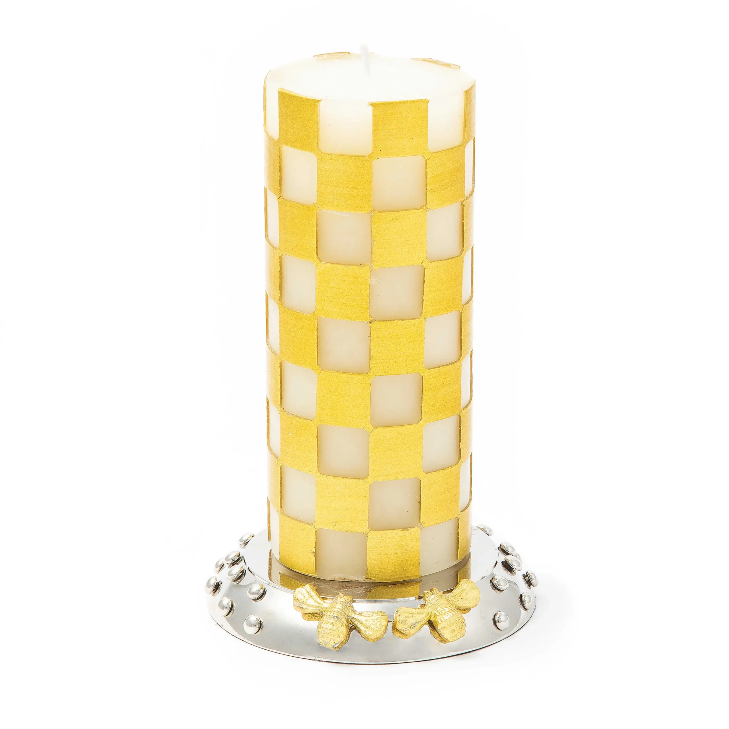 Bee Pillar Candle Holder