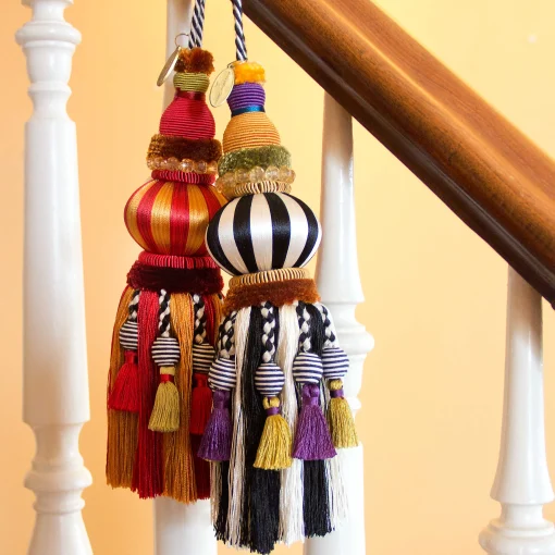 Bibelot Tassel - Black & White