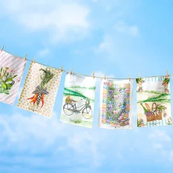 Bike Ride Dish Towel