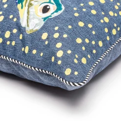 Boathouse Frog Outdoor Pillow