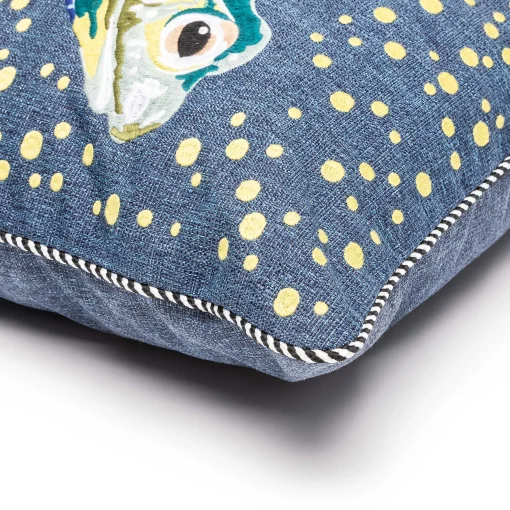 Boathouse Frog Outdoor Pillow