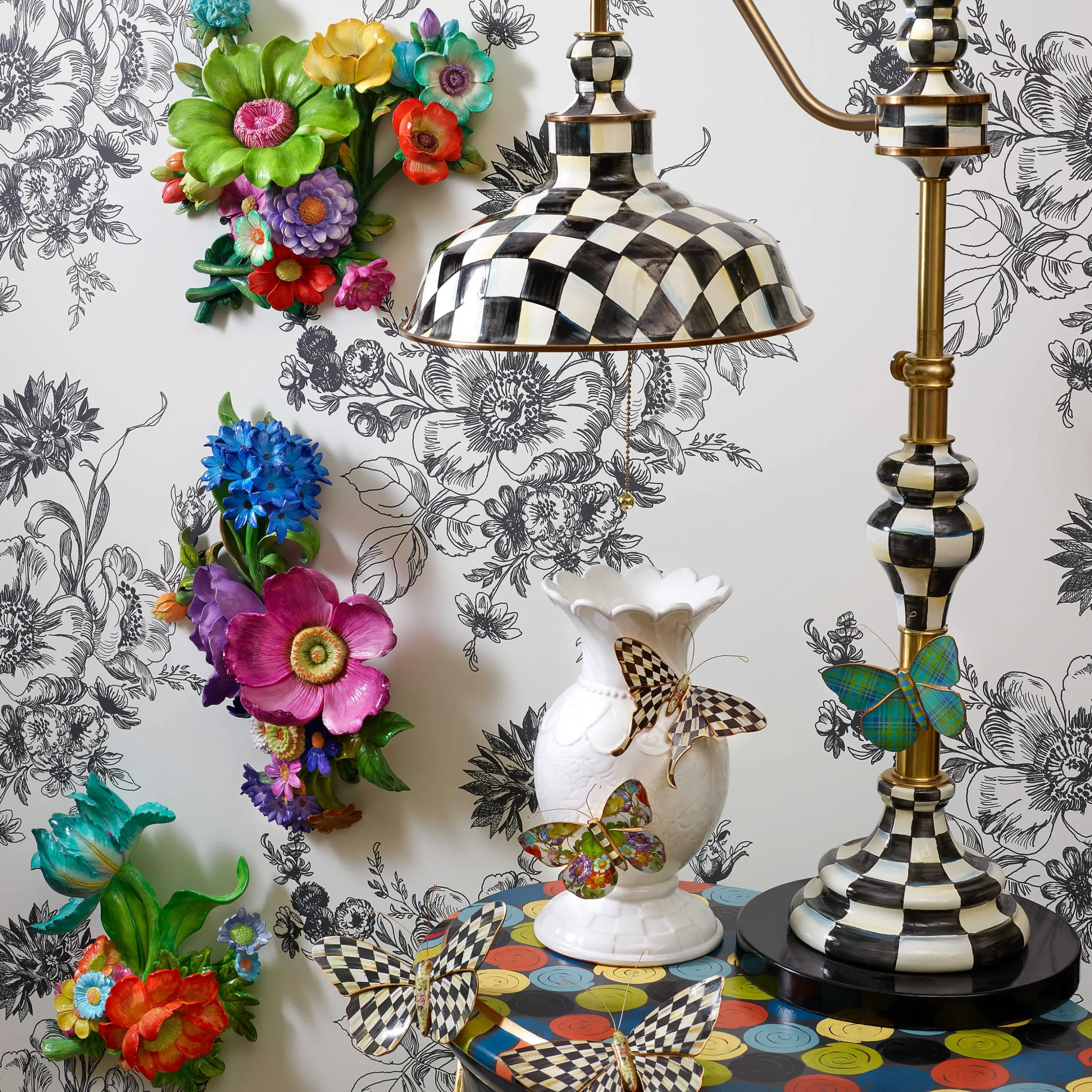 Butterfly Trio Wall Decor - Pond