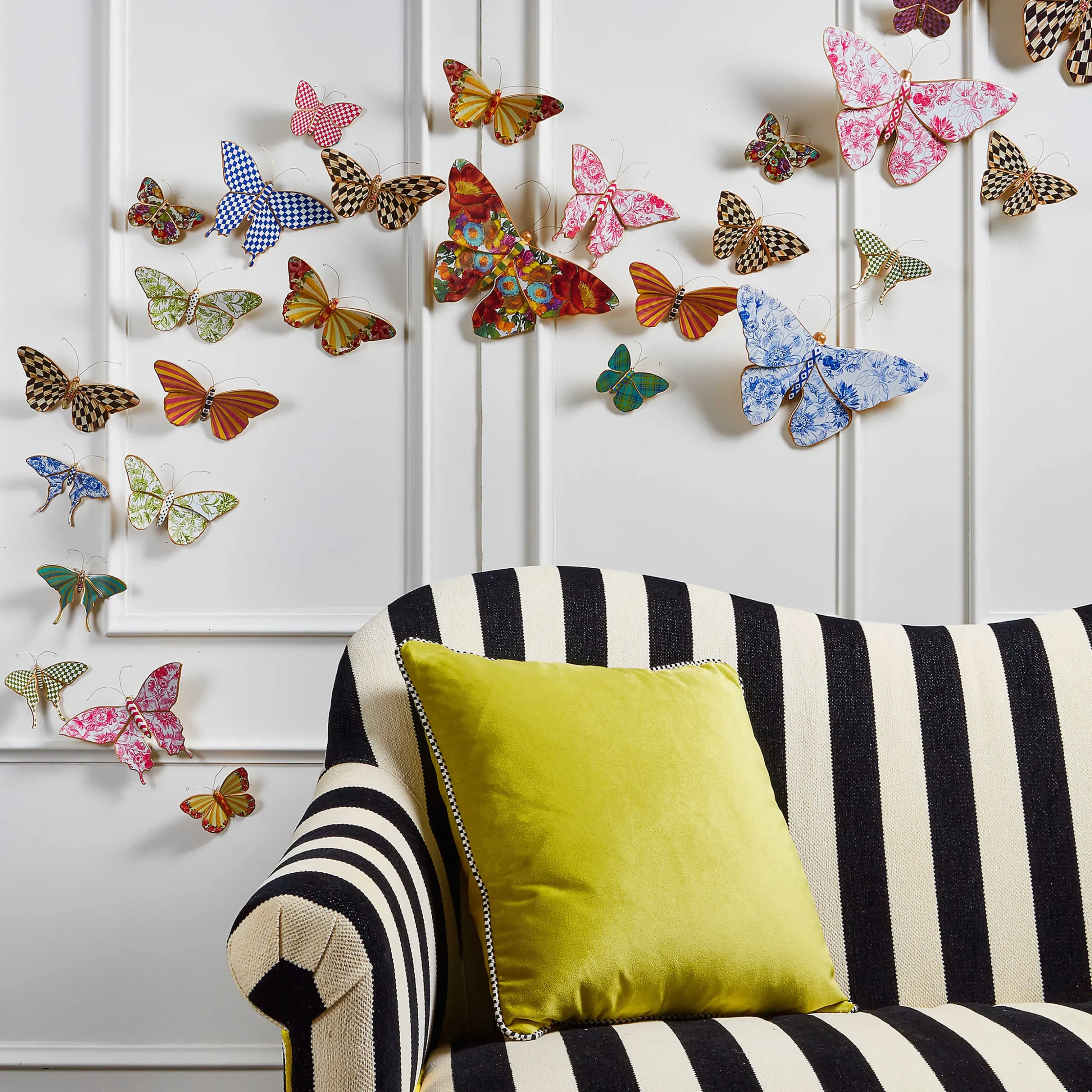 Butterfly Trio Wall Decor - Pond