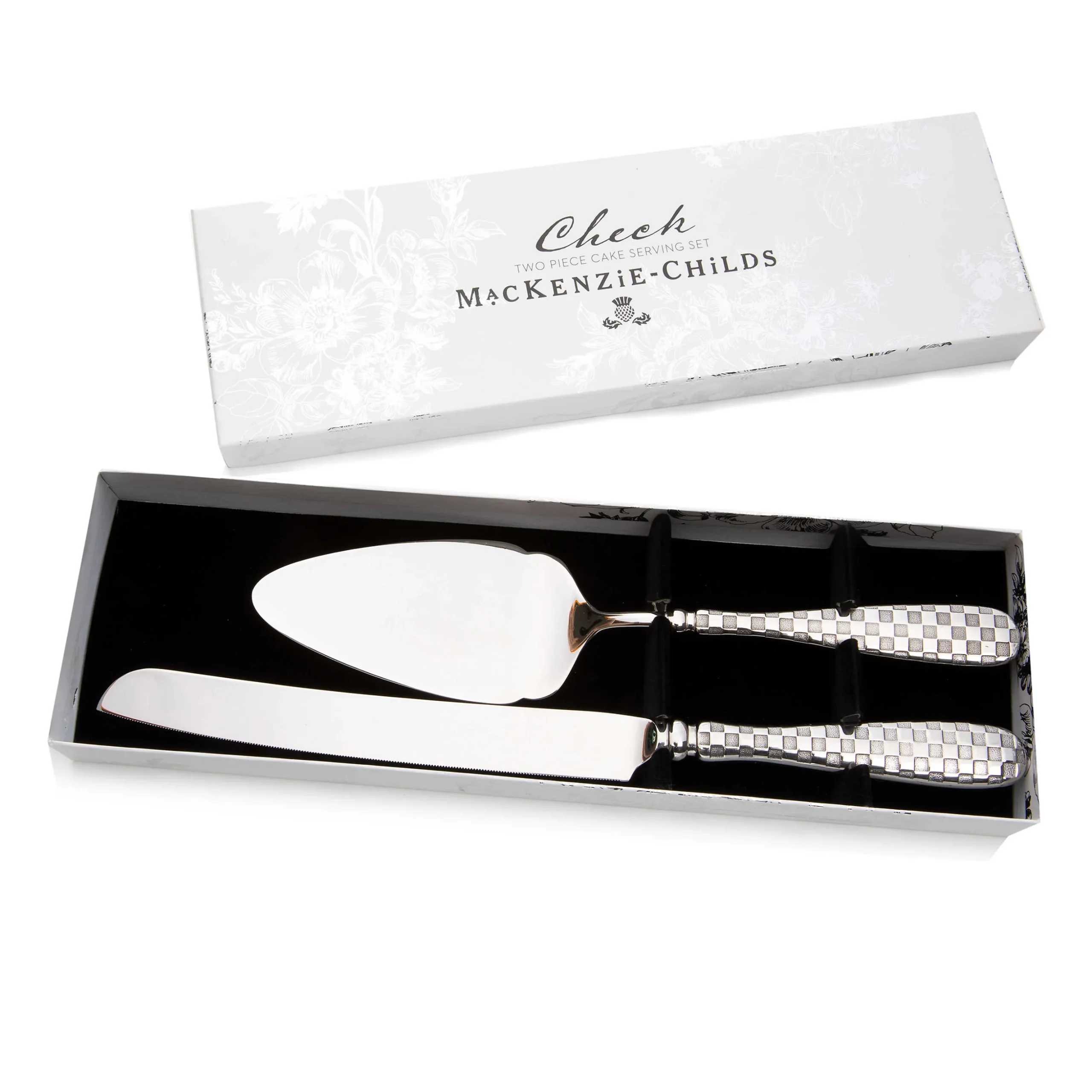 Check Cake Serving Set