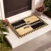 Checking In Checking Out Entrance Mat