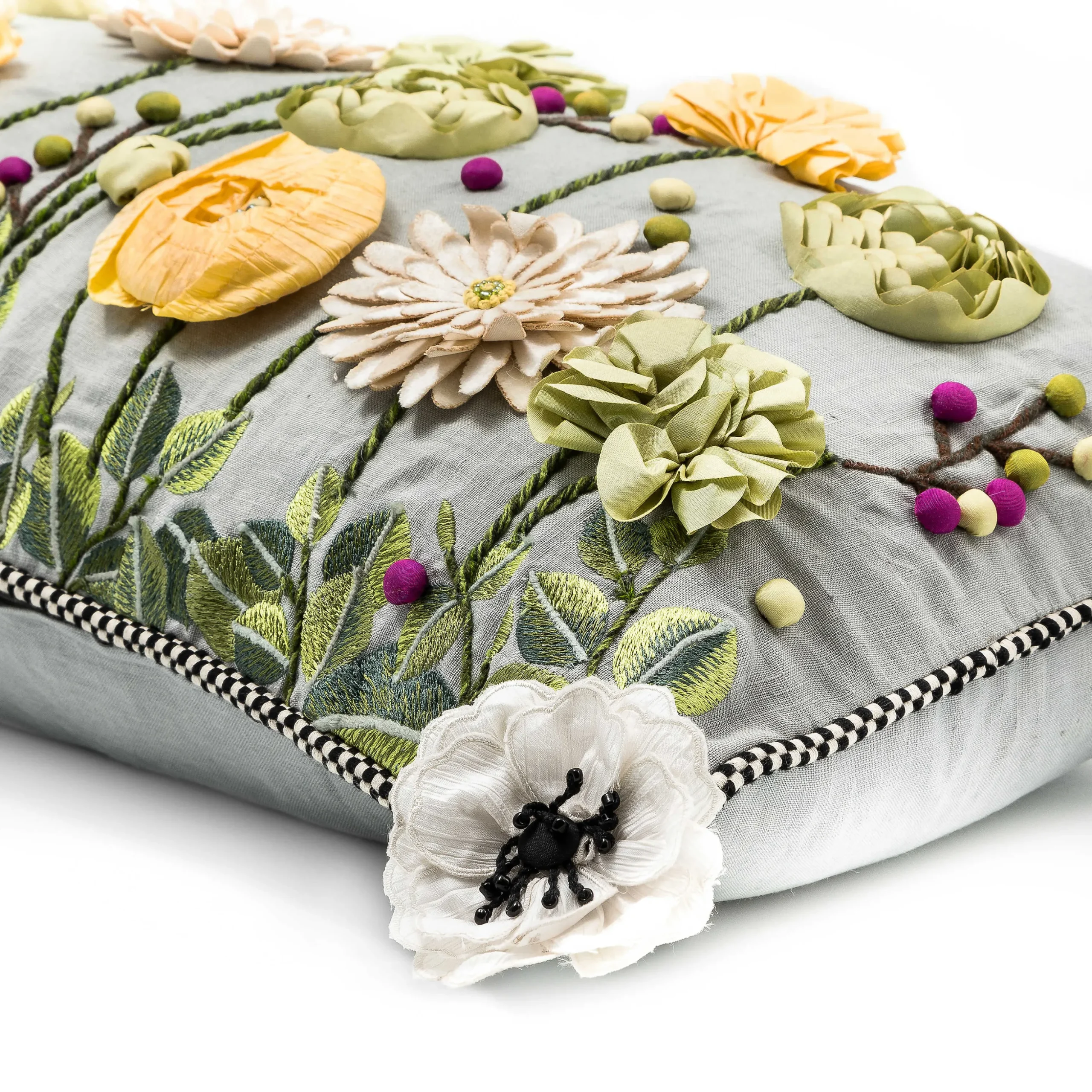 Coming Up Daisies Lumbar Pillow
