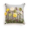 Coming Up Daisies Square Pillow