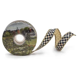 Courtly Check 1" Ribbon
