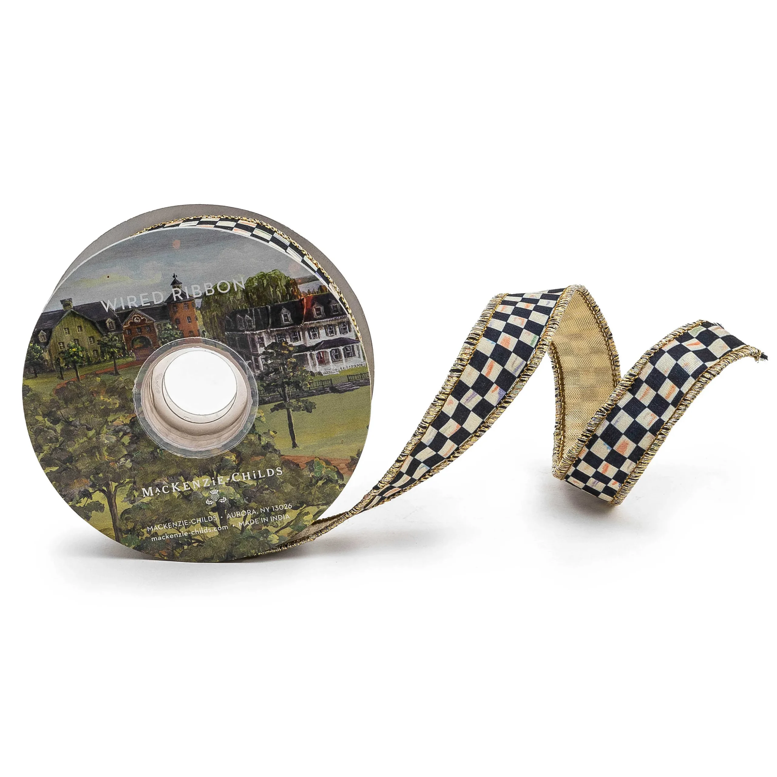 Courtly Check 1" Ribbon