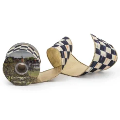 Courtly Check 4" Ribbon