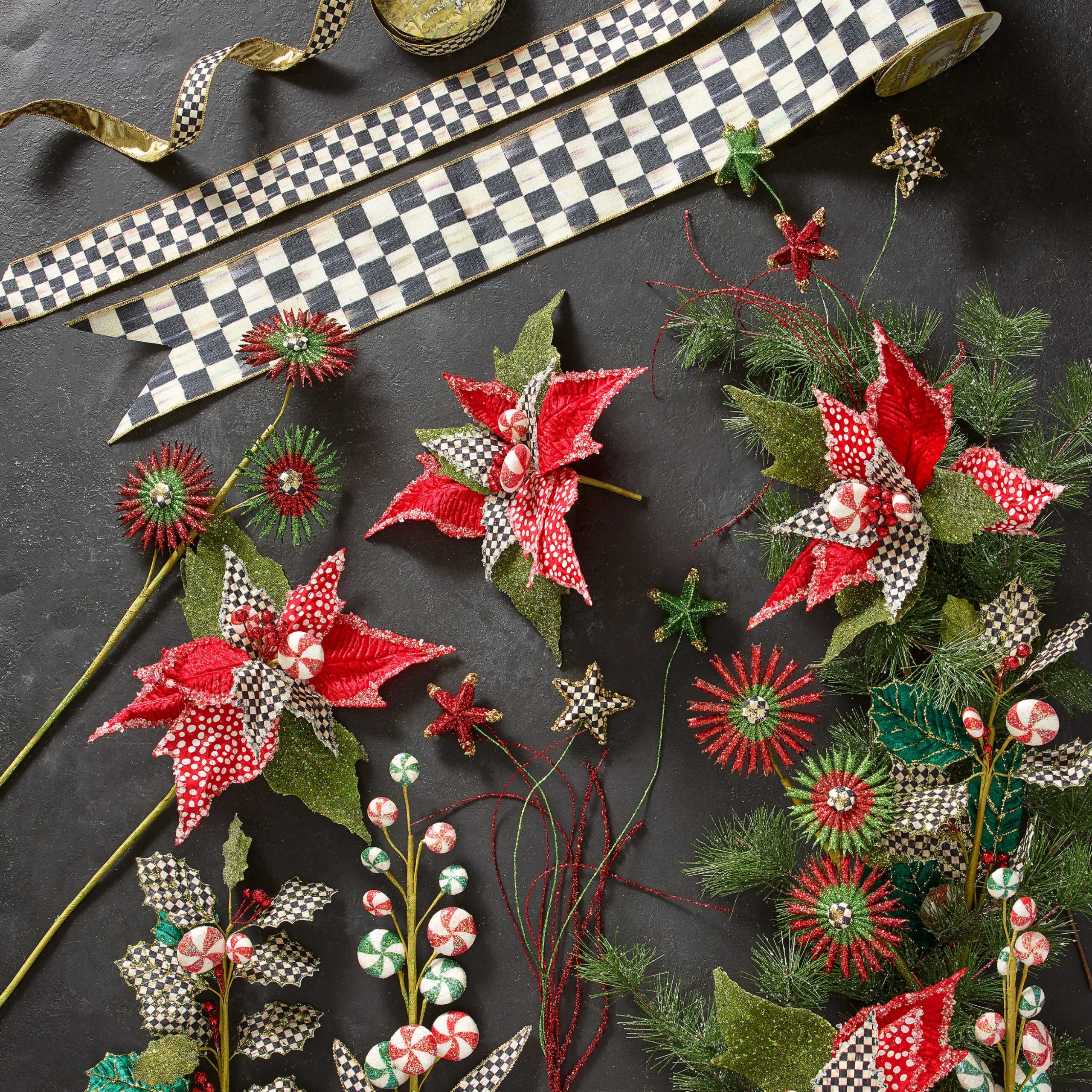 Courtly Check 1" Ribbon