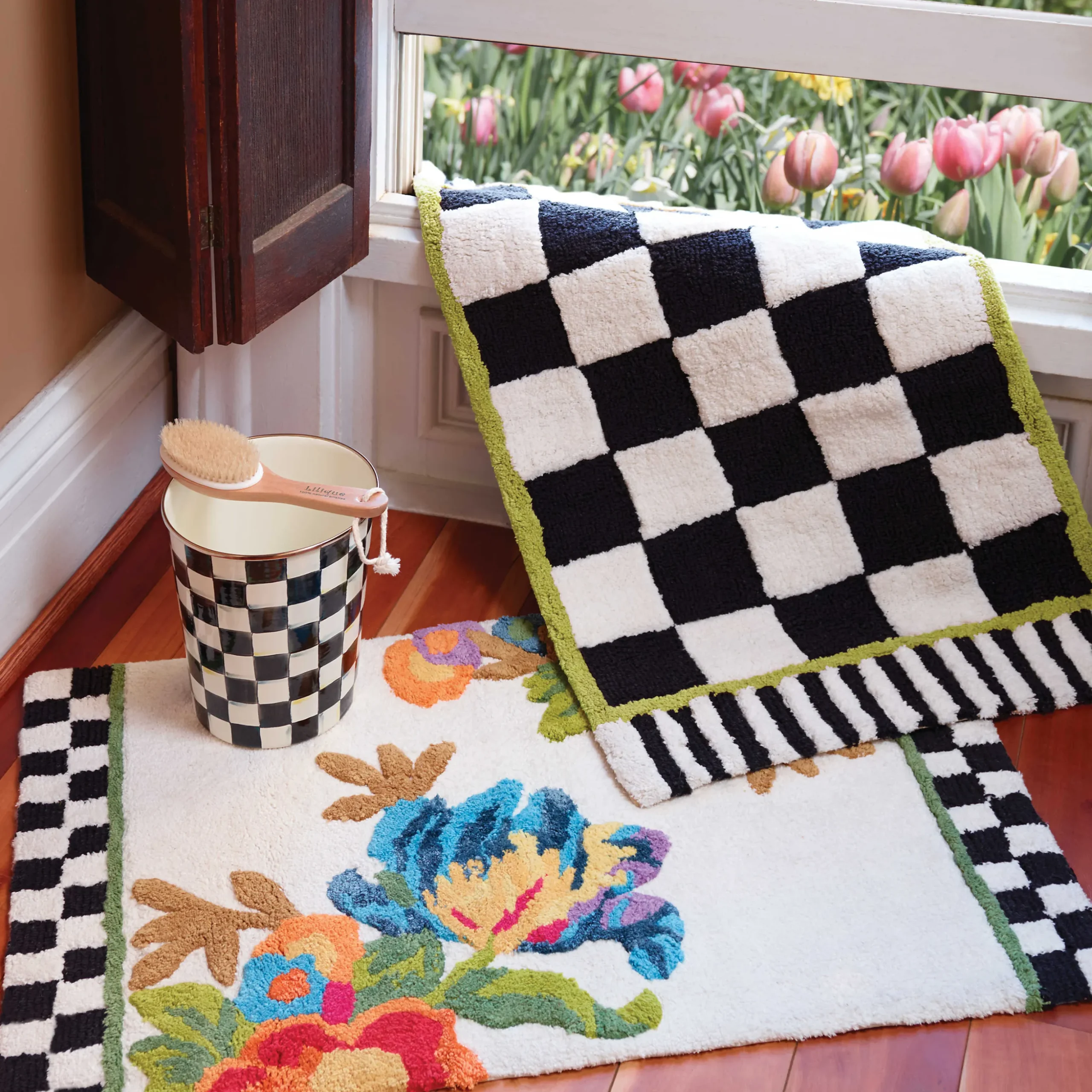 Courtly Check Bath Rug - Standard