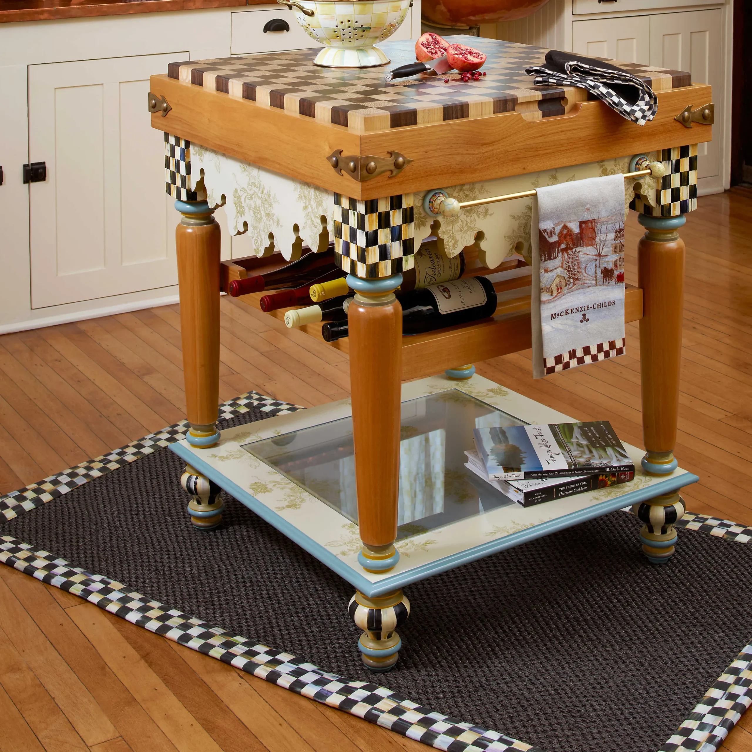 Courtly Check Black Sisal Rug - 3' X 5'