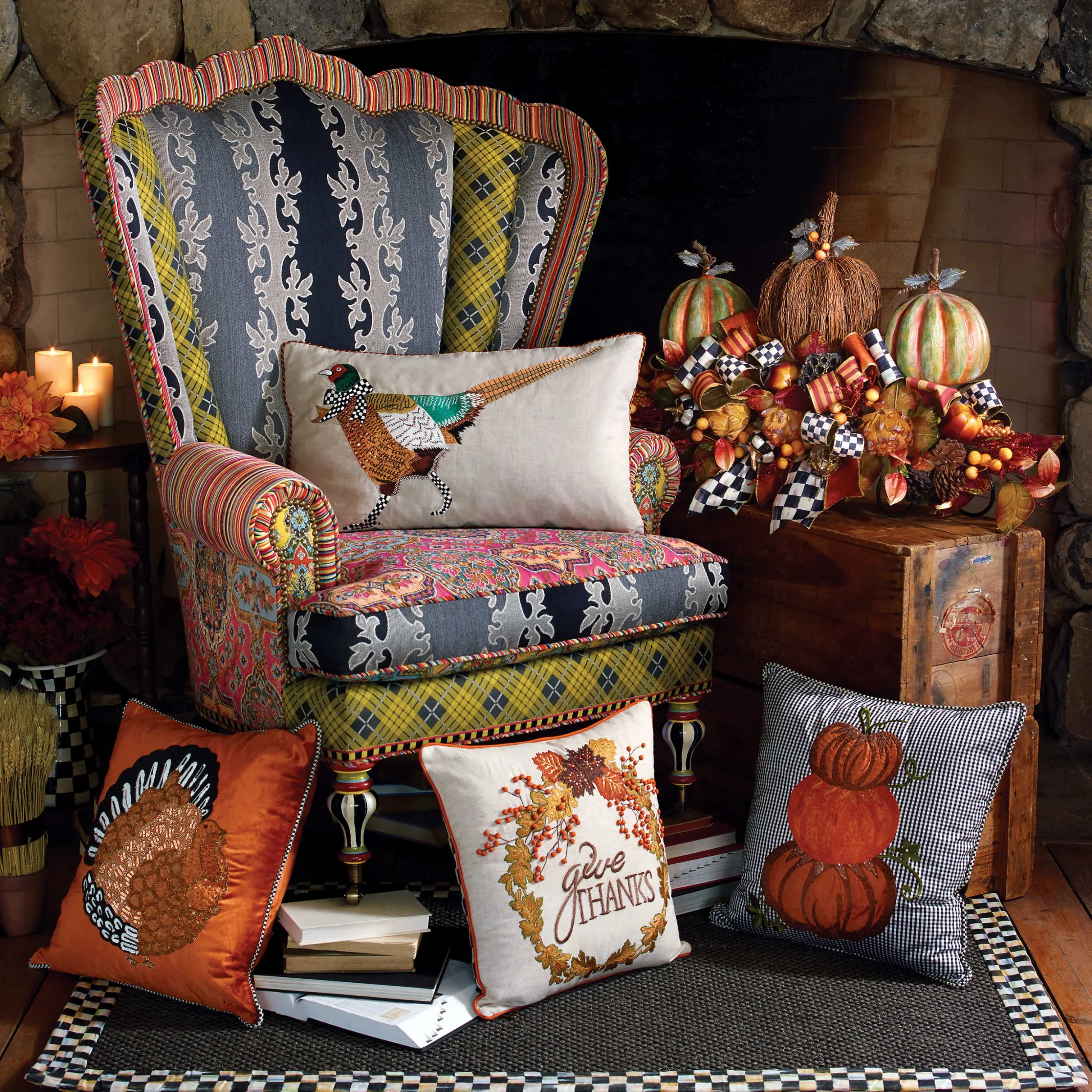 Courtly Check Black Sisal Rug - 3' X 5'