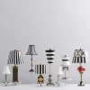 Courtly Check Candlestick Lamp