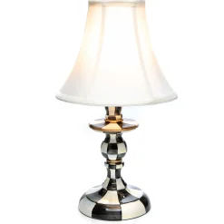 Courtly Check Candlestick Lamp