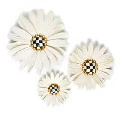 Courtly Check Daisy Wall Decor - Large