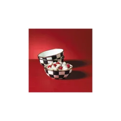 Courtly Check Enamel Everyday Bowl