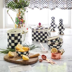 Courtly Check Enamel Everyday Bowl