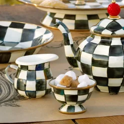 Courtly Check Enamel Little Creamer