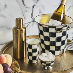 Courtly Check Enamel Little Sugar Bowl