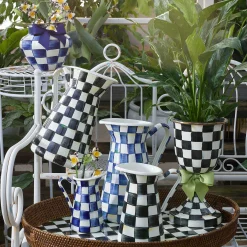 Courtly Check Enamel Practical Pitcher - Medium