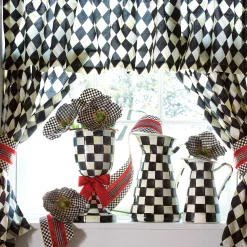 Courtly Check Enamel Practical Pitcher - Large