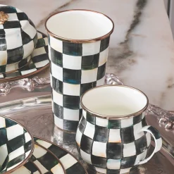 Courtly Check Enamel Tumbler - 20 Ounce