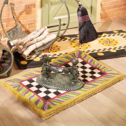 Courtly Check Entrance Mat