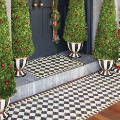 Courtly Check Floor Mat - 2'6" X 8' Runner