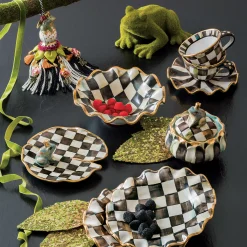Courtly Check Fluted Breakfast Bowl