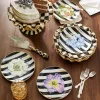 Courtly Check Fluted Dessert Plate