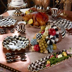 Courtly Check Hors D'Oeuvre Tray