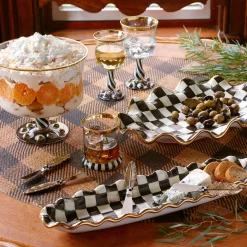 Courtly Check Hors D'Oeuvre Tray