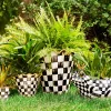 Courtly Check Jumbo Garden Pot