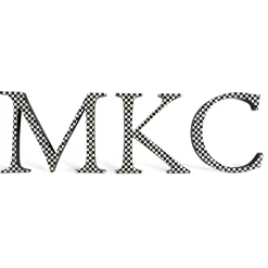 Courtly Check Letter - M