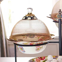 Courtly Check Mesh Dome - Small