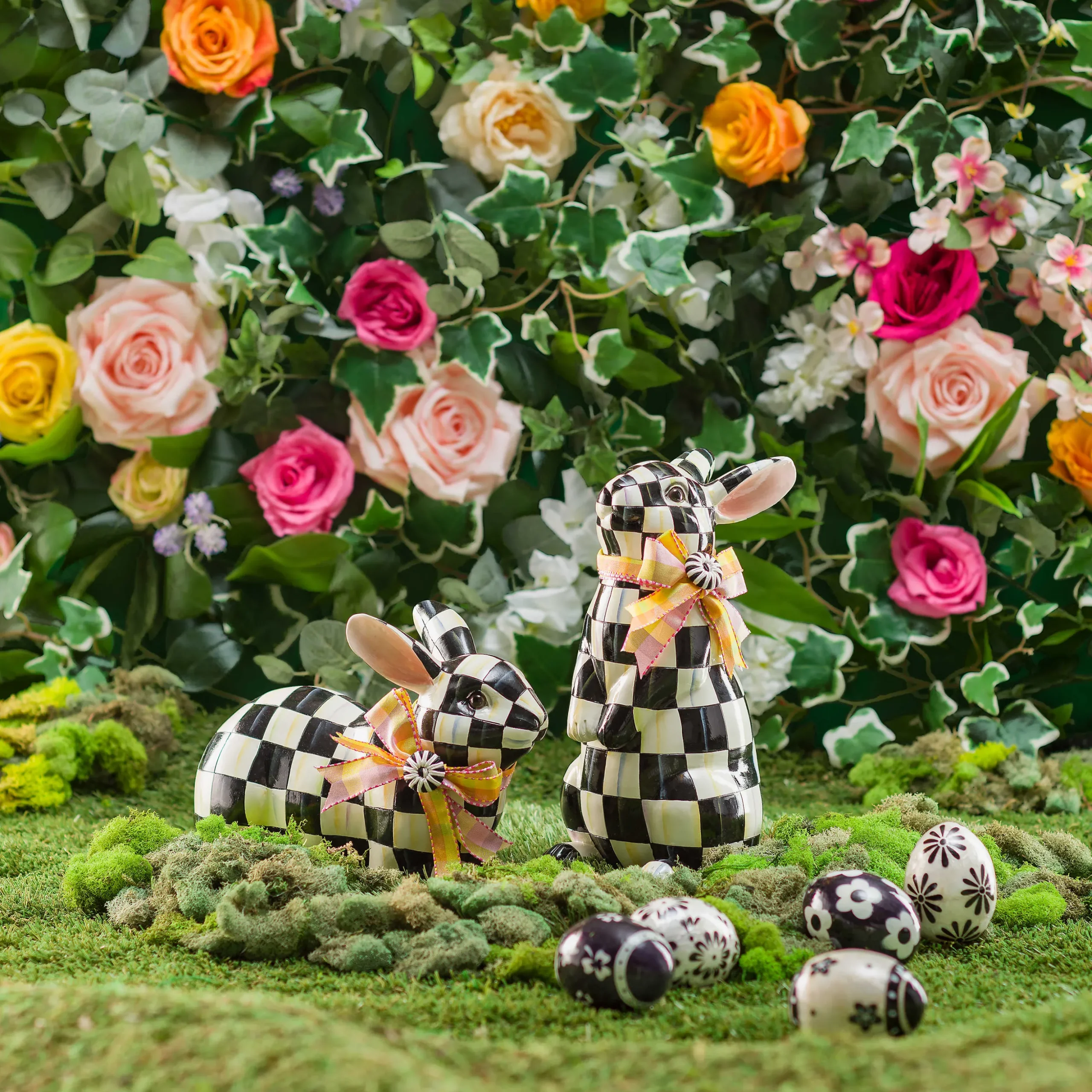 Courtly Check Resting Bunny