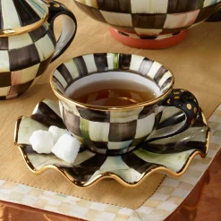 Courtly Check Saucer