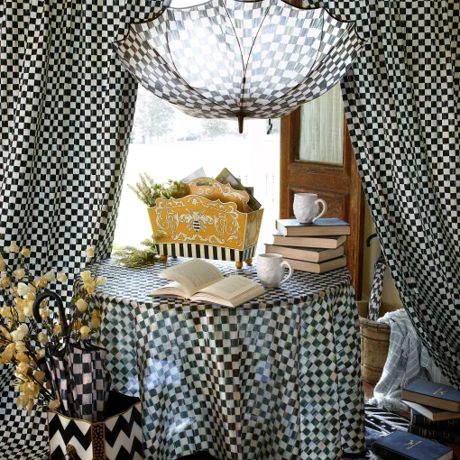Courtly Check Seamless Umbrella