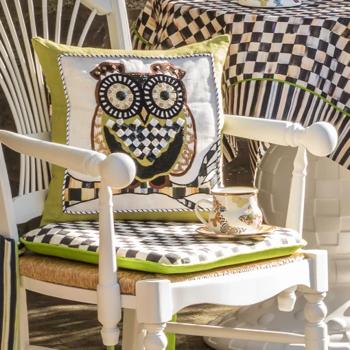 Courtly Check Seat Cushion