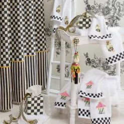 Courtly Check Shower Curtain