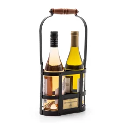 Courtly Check Wine Carrier