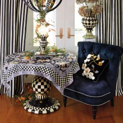 Courtly Stripe Curtain Panel