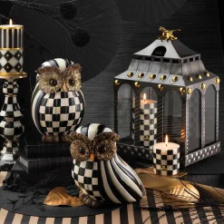 Courtly Stripe Owl