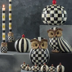 Courtly Stripe Owl