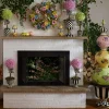 Courtly Stripe Tabletop Urn