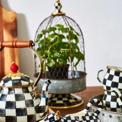 Courtly Tin Cloche