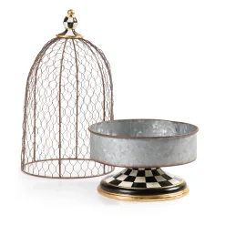 Courtly Tin Cloche